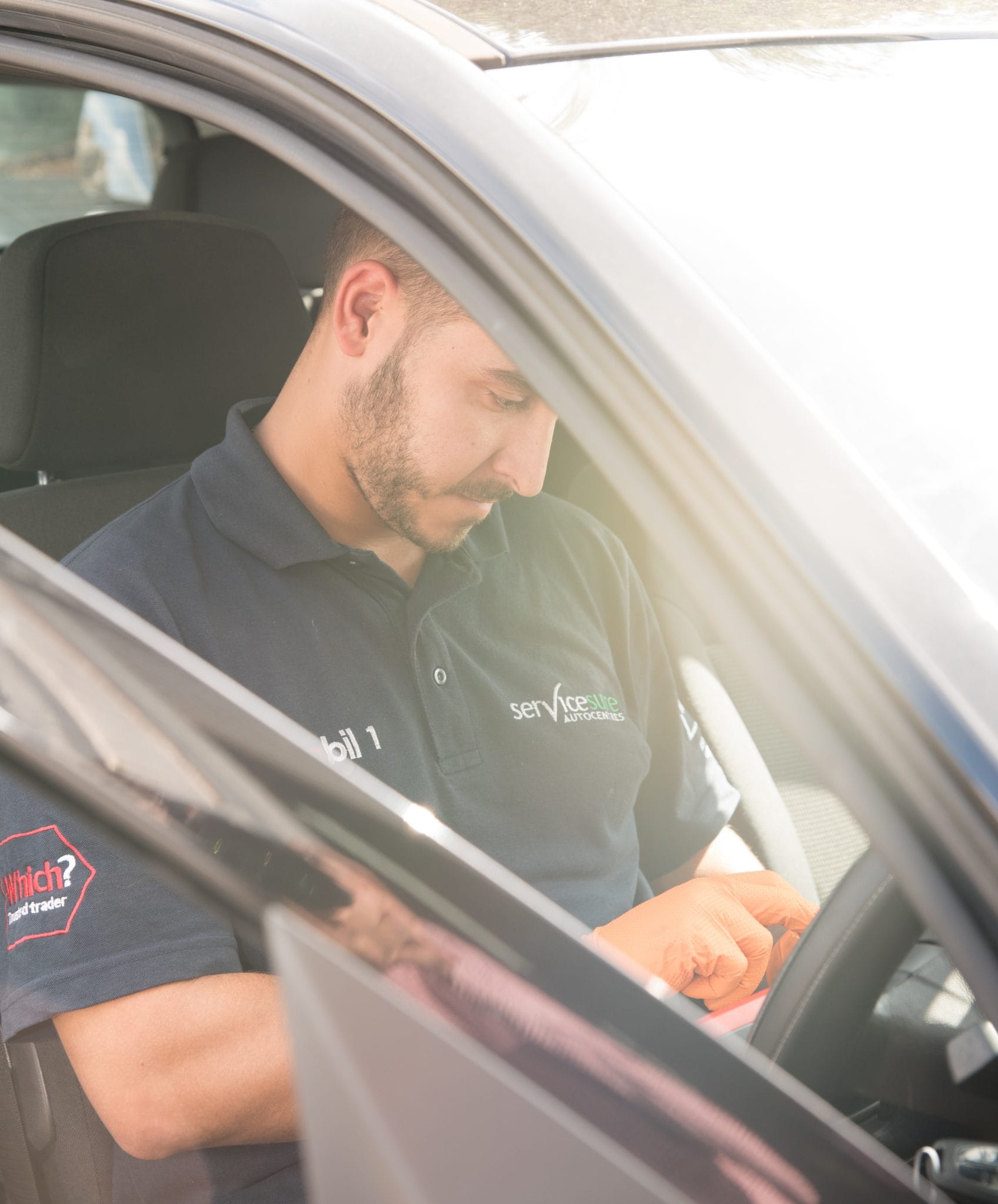 Family team at Birkbeck Garage workshop